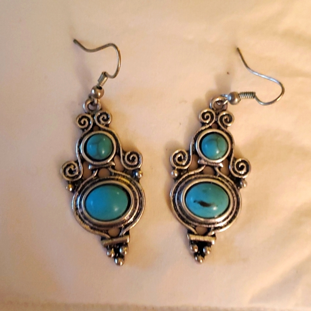 Turquoise earrings